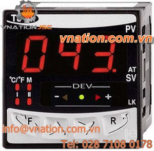 PID temperature controller / programmable / analog / IP65