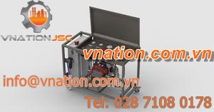 chemical pump / air-driven / piston / petrochemical