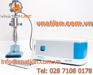 ultrasonic disperser / continuous / fluid / for laboratories