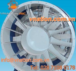 axial fan / ventilation / for chemical applications