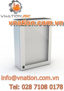 wall-mount enclosure / IP55 / IP66 / carbon steel