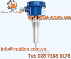 rotary paddle level switch / electromechanical / for solids / threaded