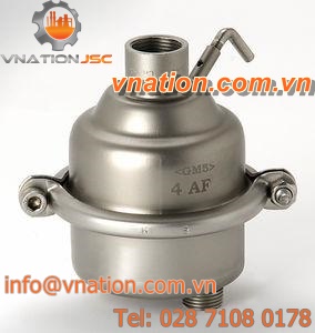 condensate drain / manual / variable-area