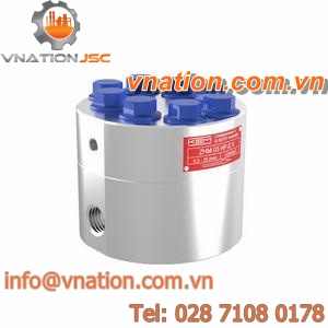 gear flow meter / for fluids / in-line / high-temperature