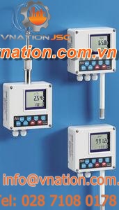 pressure multi-parameter transmitter / temperature / relative humidity