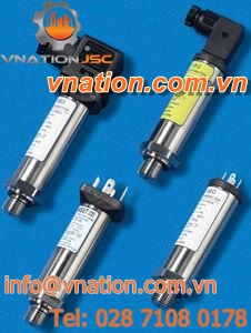 piezoresistive pressure transmitter / stainless steel