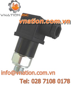 piston pressure switch / diaphragm / IP54 / stainless steel