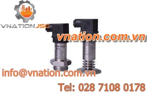 flush diaphragm pressure transmitter / IP67 / IP65 / for liquids and gases