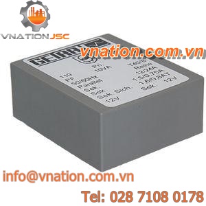 power transformer / low-profile / for printed circuit boards / single-phase