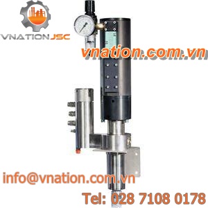 adhesive pump / piston / high-flow / corrosion-resistant