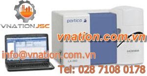 solid analyzer / for particle size analysis / portable / laser