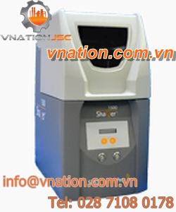 cryogenic mill / waste / vertical / compact