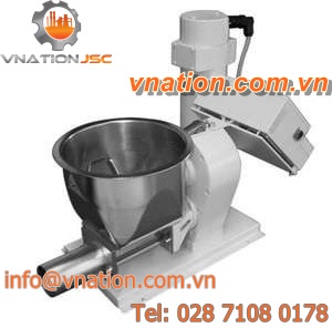 single-screw feeder / volumetric / continuous-motion