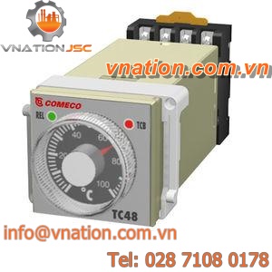 thermoelectric temperature controller / analog / food / panel-mount