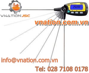 digital thermometer / RTD / insertion / precision