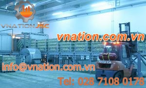 automatic materials handling system / for food products