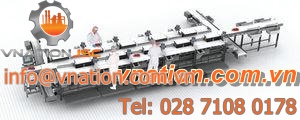 compact cutting line / with conveyor