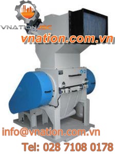 wet plastic granulator / waste / horizontal / centralized