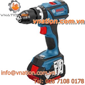 driver drill / cordless / battery-powered / two-speed