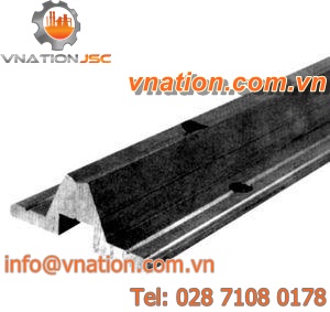 precision shaft / aluminum / supported
