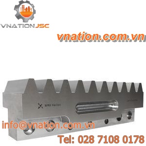 straight-toothed rack and pinion / custom-made