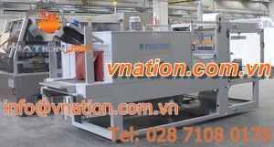 automatic shrink wrapping machine / with shrink tunnel / with heat shrink film