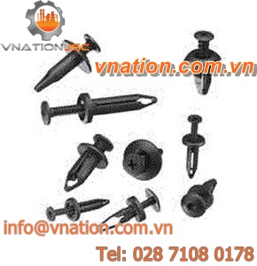 plastic screw / flush-mounted panel