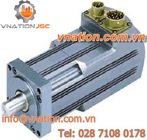 AC servomotor / brushless / high-power / slotless