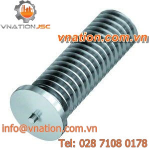 threaded stud / capacitor discharge welding / stainless steel