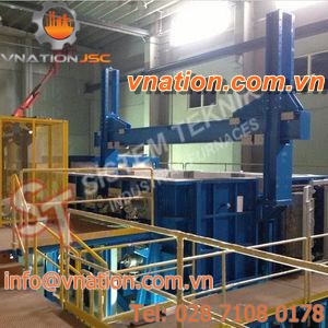 fire resistance testing furnace / chamber / gas-fired