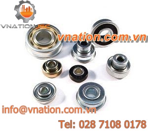 ball bearing / single-row / steel