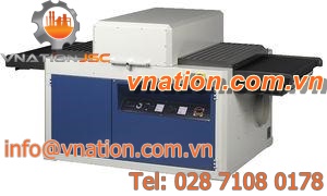UV dryer / cooler / for wood / with belt conveyor