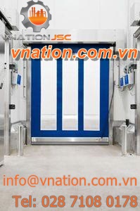 roll-up doors / indoor / industrial / stainless steel