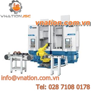 CNC turning center / vertical / 2-axis / high-precision