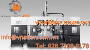 CNC turning center / horizontal / double-spindle