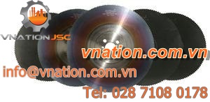 circular saw blade / HSS / for non-ferrous metals / for metal