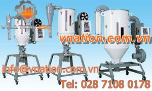 infrared dryer / for plastic pellets