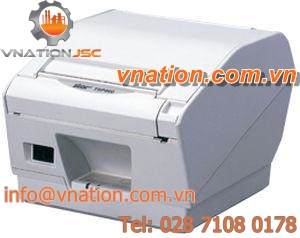 thermal transfer printer / ticket / desktop / compact