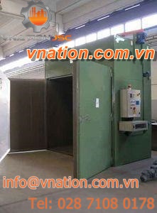 drying oven / truck-in / gas-fired