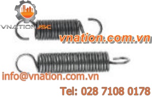 traction spring / wire / stainless steel / for heavy loads