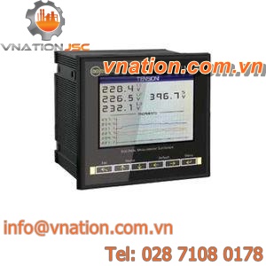 electrical network analyzer / harmonic / power factor / for integration