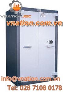 security cabinet / free-standing / steel / low