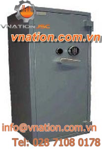 security cabinet / free-standing / stainless steel / low