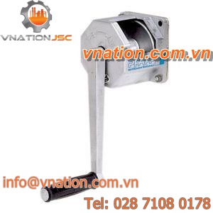 manual winch / lifting / rugged / wall-mounted