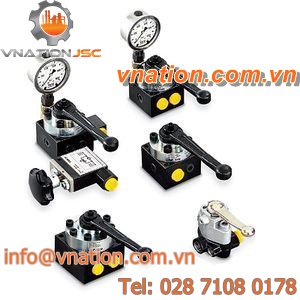 diaphragm valve / manual / control / for cylinders