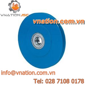 groove pulley / for cables / custom