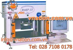 electric press / bench / for press-fit pin connector applications / for production