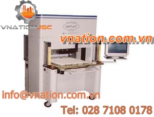 hydraulic press / assembly / for press-fit pin connector applications / servo-driven