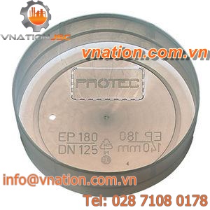 round plug / non-threaded / low-density polyethylene LDPE / for pipes