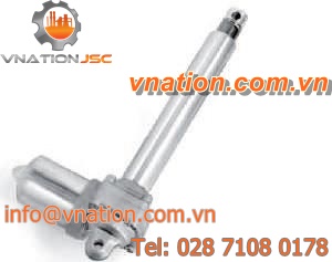 linear actuator / electric / worm gear / DC